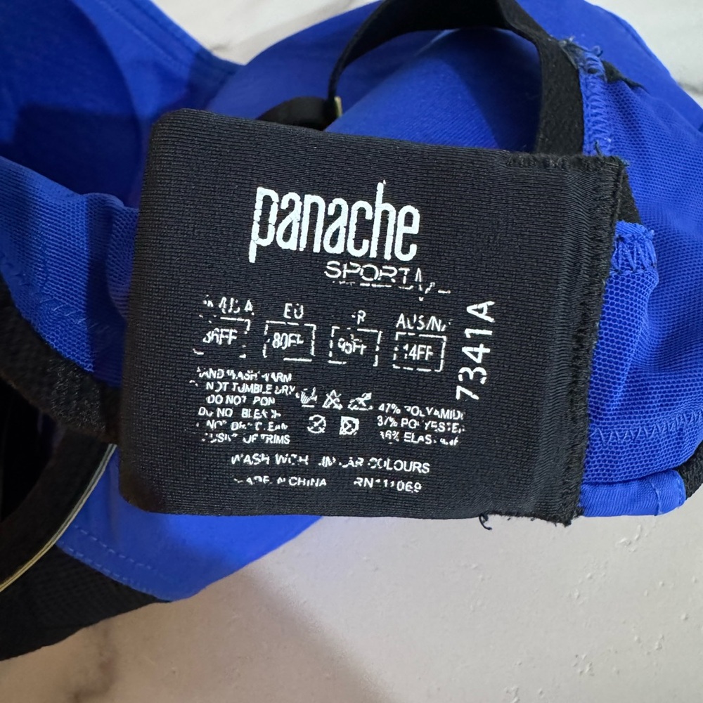 Panache Royal Blue High-Impact Sports Bra - Picture 3 of 3